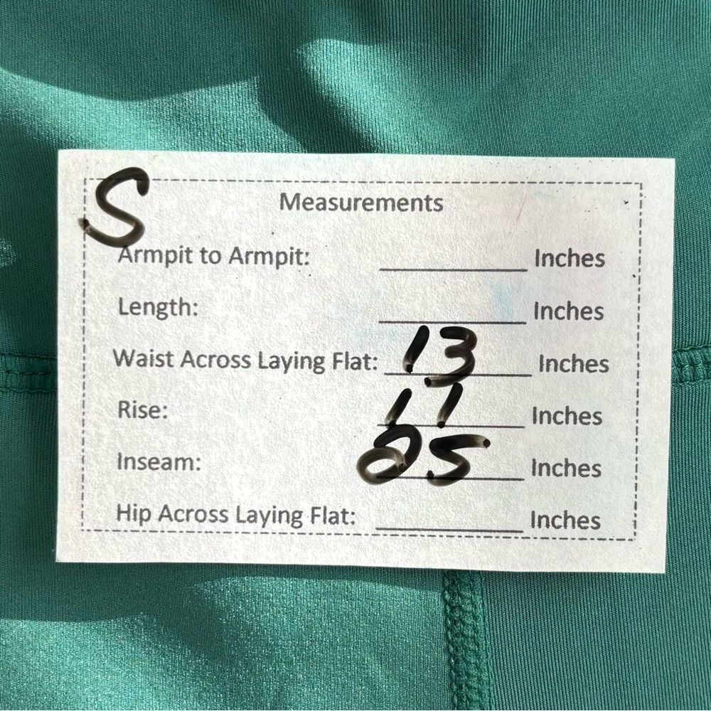 NWT RITA POCKET HIGH RISE 7/8 SPORT LEGGING 24" Womens Small - Picture 14 of 14